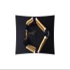 Al Hobish King Oqal Igal Agal Eqal Egal Arabian Headwear Shemag Saudi Headband Black Scarf Cord (gold with black) view 3