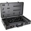 SunRise C4102 Barber Stylist Lock Attached Carrying Portable Travel Case Organizer Storage Display, Black Matte (C4102PPAB) , 22x13x4.25 Inch (Pack of 1) view 4