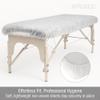 Appearus Disposable Fitted Massage Table Sheets  76x36x6  10-Pack  Non-Woven, Elastic Covers for Spa, Facial, Tattoo, Esthetician Use view 3