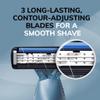 BIC Flex 3 Mens Disposable Razors With 3 Blades, For a Smooth and Comfortable Shave, 4 Piece Razor Kit for Men view 2