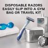 BIC Flex 3 Mens Disposable Razors With 3 Blades, For a Smooth and Comfortable Shave, 4 Piece Razor Kit for Men view 4
