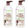 Alba Botanica Very Emollient Body Lotion Coconut Rescue 32oz 2 Pack view 1
