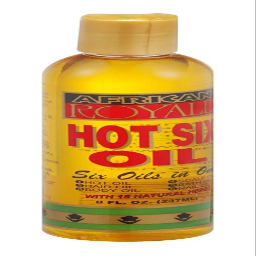 African Royale Hot Six Hair Oil, 8 oz (Pack of 9)