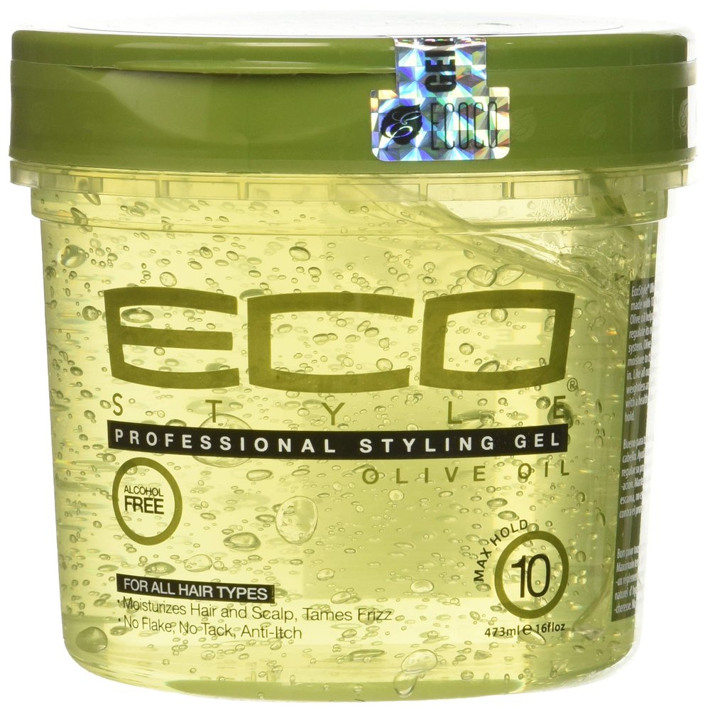 ECO Styler Professional Styling Gel, Olive Oil, Max Hold 10, 16 oz (Pack of 1)