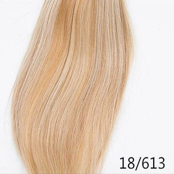 100% human hair 15"-24" Straight Invisible Halo Wire Human Hair Extensions One Piece 80G (22 inch, 18#/613)