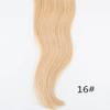 100% human hair 15"-24" Straight Invisible Halo Wire Human Hair Extensions One Piece 80G (24 inch, 16#) view 1