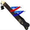 Professional Gold Quality Sharpening Strop Made of Cowhide Real Leather 2" Wide and 22" Long With 2 Professional Quality Old Fashion Titanium Straight Razors-545 view 2