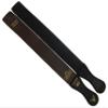 Professional Gold Quality Sharpening Strop Made of Cowhide Real Leather 2" Wide and 22" Long With 2 Professional Quality Old Fashion Titanium Straight Razors-545 view 4