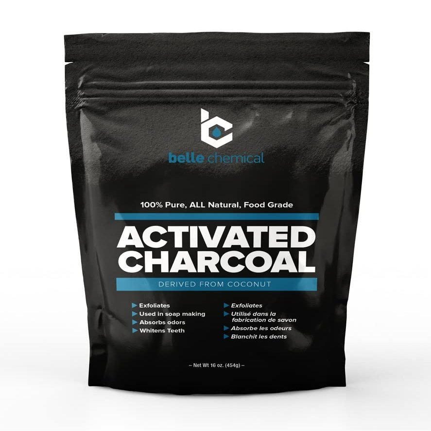 (1LB) Organic Coconut Activated Charcoal Powder - Food Grade, Kosher - Teeth Whitening, Facial Scrub, Soap Making (1 Ounce to 5 pounds (1 Pound)
