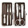 6 Pcs Personal Manicure & Pedicure Set, Travel & Grooming Kit (Coffee Color) view 1