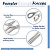 DDP STAINLESS STEEL 'SPONGE FORCEPS CLAMP 'SLOTTED TONGUE BELLY SEPTUM LIP EYEBROW BODY PIERCING TOOLS view 4
