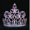 #16174 Caped Crown Rose and AB - 4" view 1
