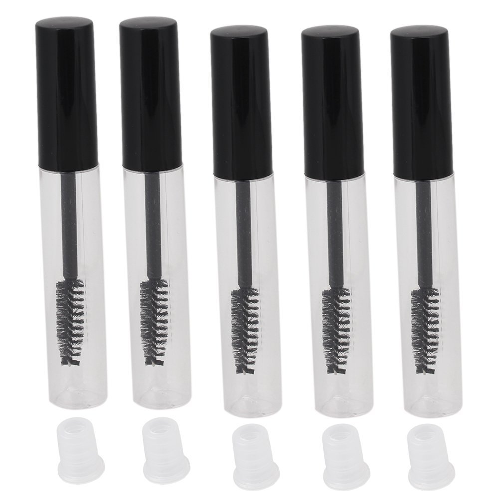 5pcs 5ML Empty Mascara Tubes Eyelash Cream Bottle Makeup Vials Cosmetic Tool