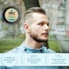 Smooth Viking Hair Clay for Men - Strong Hold Clay Pomade, Matte Finish, Oil-Free, Made in USA, All Hair Types, Natural Scent, Easy Wash Out, Thickening, Nourishing, 2oz view 4