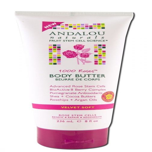 Andalou Naturals Body Butter 1000 Roses