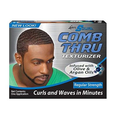 Luster's Curl Text Kit, Size 1, Clay, Infused with Olive and Argan Oils, For Curly Hair, Regular 1kit