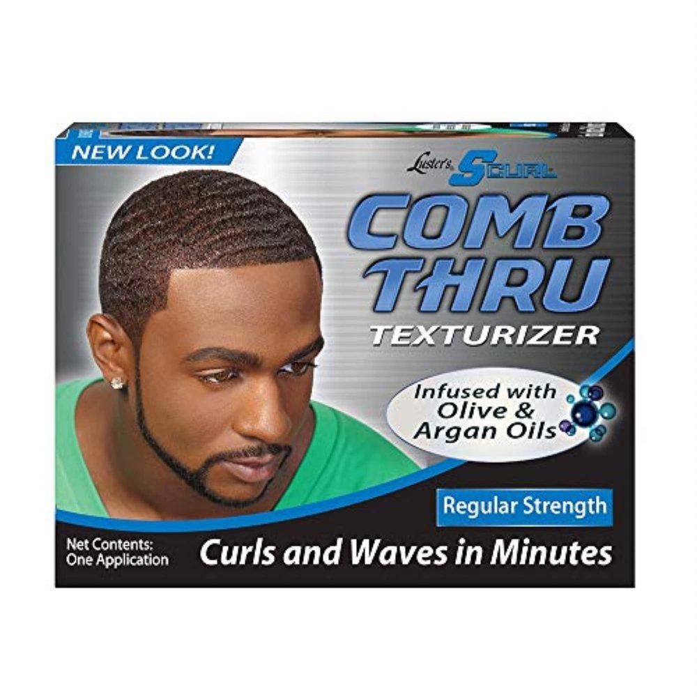 Luster's Curl Text Kit, Size 1, Clay, Infused with Olive and Argan Oils, For Curly Hair, Regular 1kit