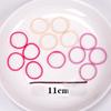 100 Pcs Hair Bands Elastic HairBand Rope Tiny Ponytail Holder Mixed Colors Headband Hair Ropes Hair Accessories view 2