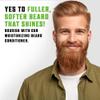 Viking Revolution Beard Care Set with Argan & Jojoba Oils - Softens, Smooths & Nourishes Facial Hair Growth - Peppermint and Eucalyptus Scented Wash & Conditioner (5 oz) view 4