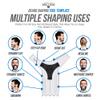 Beard Shaper & Beard Shaping Tool for Men, Beard Lineup Guide Template, Perfect for Styling and Edging, Includes Dual Action Beard Comb & Barber Pencil Liner view 3