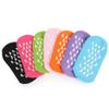 2 Pairs Women Men Moisturizing Gel Socks for Soften Cracked Skin Non-Skid Soft Cotton Gripper Socks Spa Moisturizing Socks Feet Care Treatment (Black) view 3