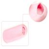 2 Pairs Women Men Moisturizing Gel Socks for Soften Cracked Skin Non-Skid Soft Cotton Gripper Socks Spa Moisturizing Socks Feet Care Treatment (Pink) view 2