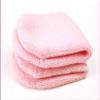 2 Pairs Women Men Moisturizing Gel Socks for Soften Cracked Skin Non-Skid Soft Cotton Gripper Socks Spa Moisturizing Socks Feet Care Treatment (Pink) view 4