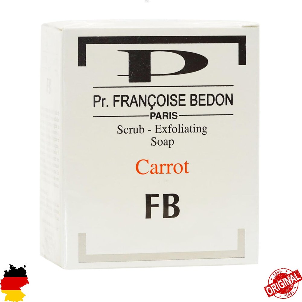 Pr.Francoise Bedon Carotte Puissance Scrub-Expoiating Soap 200g by Pr. Francoise Bedon