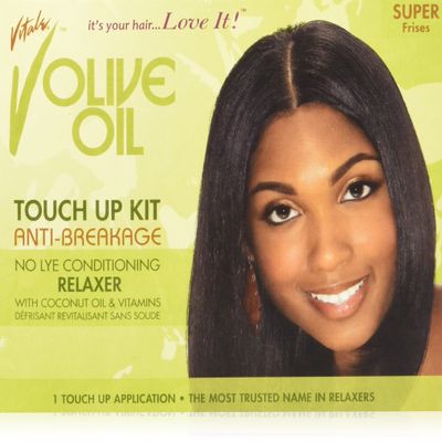 Vitale Olive Oil Touch Up Kit Conditioning No-lye Relaxer System Super, 1 Ea, 1count