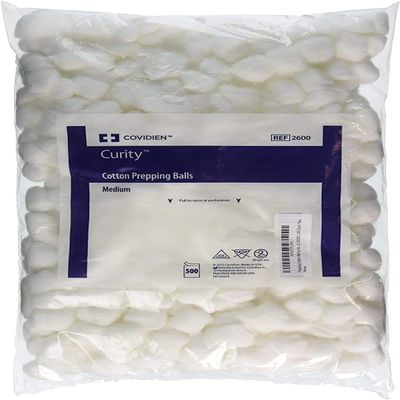 Perfect Stix Cotton Balls M Cotton Balls, Pack of 500ct, Plain (500ct)