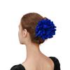 4 Pcs Large Silk Flower Bow Hair Claw Jaw Clips For Women Hair clamps view 2