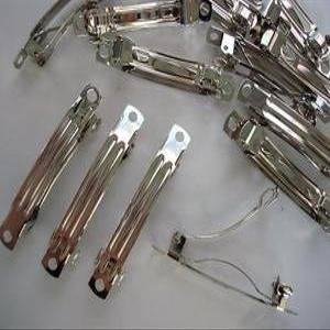 1000pc Silver Barrette French Clips (A7-50mm) Wholesale