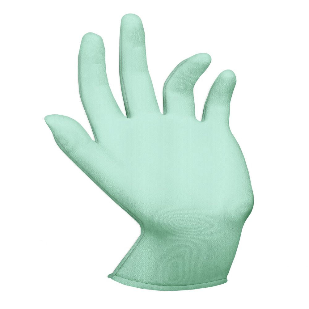 Malcolm's Miracle Moisturizing Gloves Made in The USA Green (Medium)