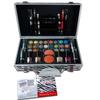 Cameo Carry All Makeup Train Case and Reusable Zebra Aluminum Case view 1