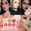 Blusher & Illuminator Highlighter & Bronzer Powder Contour Collection Set - 3 Blusher & 3 Highlighter Powder Palette - Perfect for Contouring and Highlighting - Vegan and Cruelty Free view 2