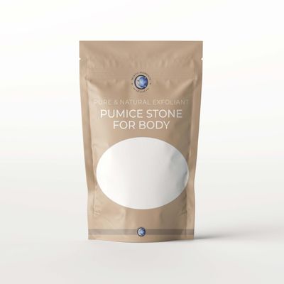 Mystic Moments | Pumice Stone Body Granules Natural Exfolitant 1Kg Pure & Natural Scrub Vegan GMO Free