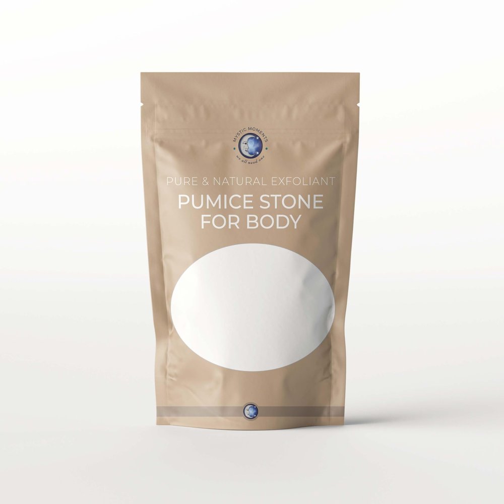 Mystic Moments | Pumice Stone Body Granules Natural Exfolitant 1Kg Pure & Natural Scrub Vegan GMO Free