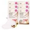 Epielle Hydrating Foot Mask 6 Pairs, Relieve and Soften with Shea Butter & Jojoba Oil, Deep Moisturizing Socks for Dry, Cracked Feet, Self Care Gifts for Women, Spa Kit, Stocking Stuffers view 1