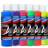 ProAiir Face and Body Painting Makeup - 6 UV/Fluorescent Colors - 1 oz (30ml) Multicolor view 1