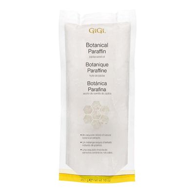 GiGi Botanical Paraffin Wax Refill with Jojoba Oil Block for Hands & Feet, Moisturizing Spa-Grade for Paraffin Bath & Therapy Machine, 16 oz