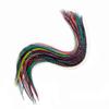 20 Real Feathers Hair Extension Kit - Assorted Colors, Long Natural Thin Feathers, 7-13 Length, 100% Real Rooster Feathers view 2