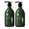 Luseta Shampoo and Conditioner Set with Tea Tree and Argan Oil for Oily Hair Clarifying, Fighting Dandruff Sulfate Paraben Free for Men and Women 2x16.9oz view 1