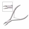 5.5" PRO NAIL CLIPPER CUTTER TOE MANICURE SCISSORS NAIL ART CUTICLE ARCYLIC view 1