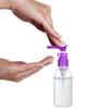 Transparent Travel Bottles Pump Bottle Lotion Dispenser Bottle, 4 Pieces(100 ml) view 4
