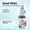 HEMPZ Good Vibes 15X Positively Dark Bronzer - Herbal Moisturizing Self Tanning Lotion for Tanning Beds, Beach, Sun 8.5 Fl OZ view 3