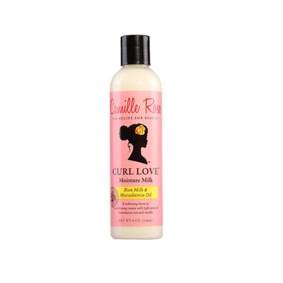 Camille Rose Leave-In Conditioner, Curl Love Moisture Milk Curly Hair Moisture, Detangler, Frizz Control, 8 Fl Oz