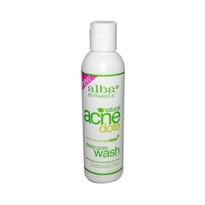 Alba Botanica Natural Acnedote Deep Pore Wash, 6 oz (Pack of 10)