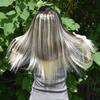 100% human hair Clip in Human Hair Extensions (22"-130g, 613 Light Blonde) view 3