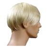 ADAMAI 9.5'' Cool Men Short Natural Blonde Fluffy Straight Wigs Comfortable Synthetic Hair Wigs view 3