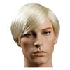 ADAMAI 9.5'' Cool Men Short Natural Blonde Fluffy Straight Wigs Comfortable Synthetic Hair Wigs view 4
